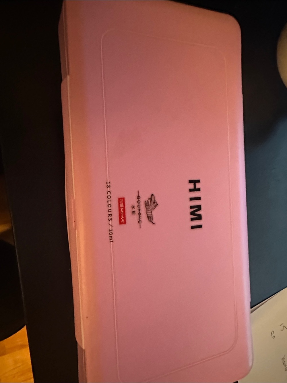 Pink Home Art Storage Case - Compact Decorative Box